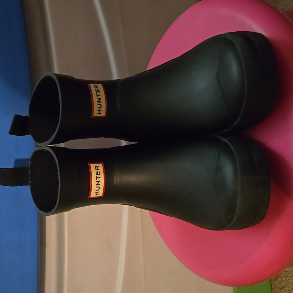 Girls  Hunter rain boots